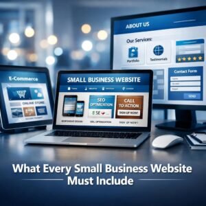 What Every Small Business Website Must Include