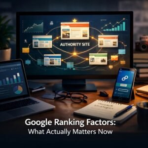 Google Ranking Factors: What Actually Matters Now