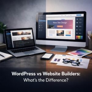 WordPress vs Website Builders: What’s the Difference?